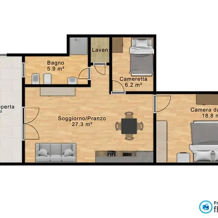 Residence Il Vento E Il Mare 4* 팔라우